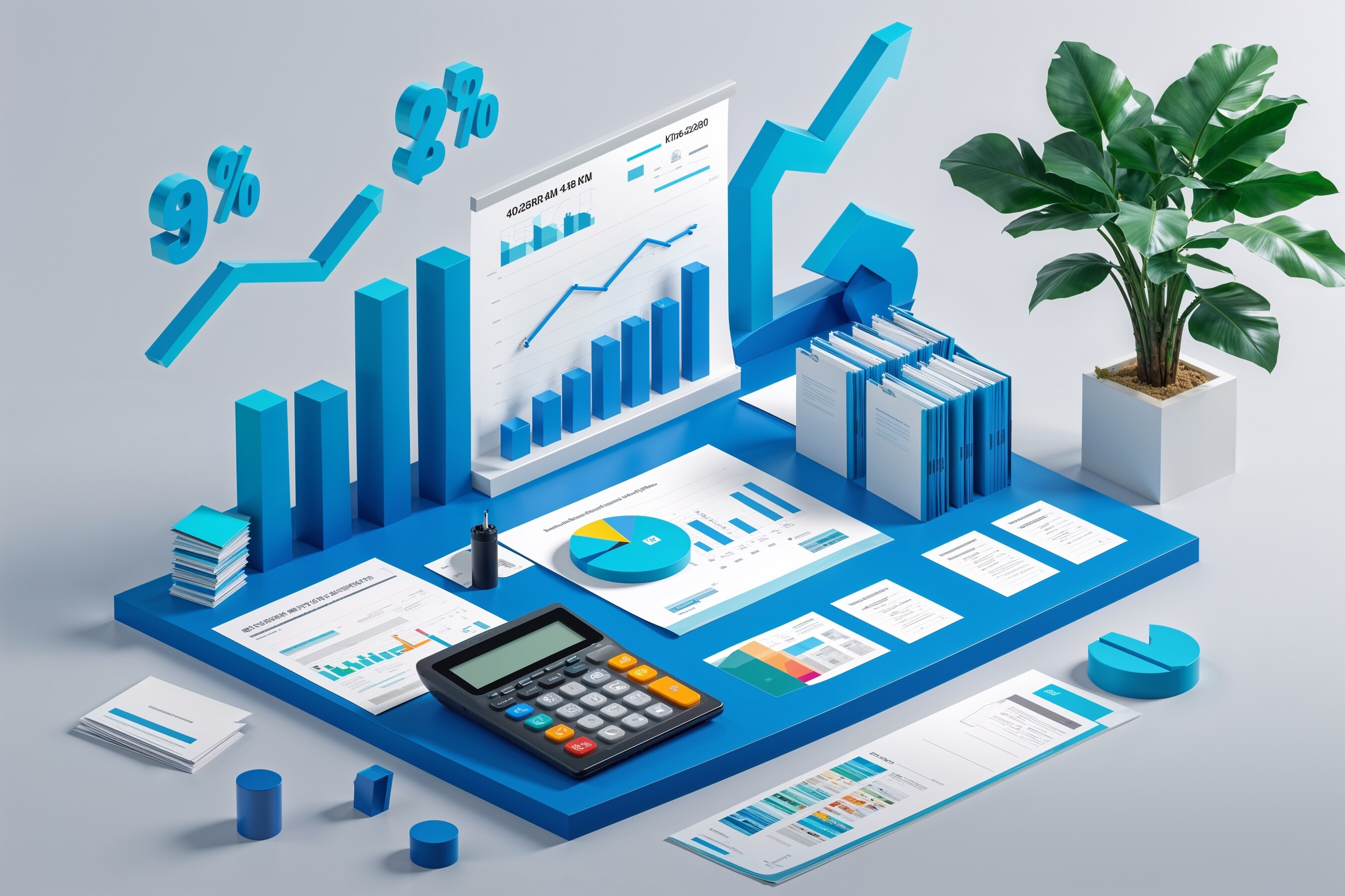 Ilustrace pro Účetnictví a daně