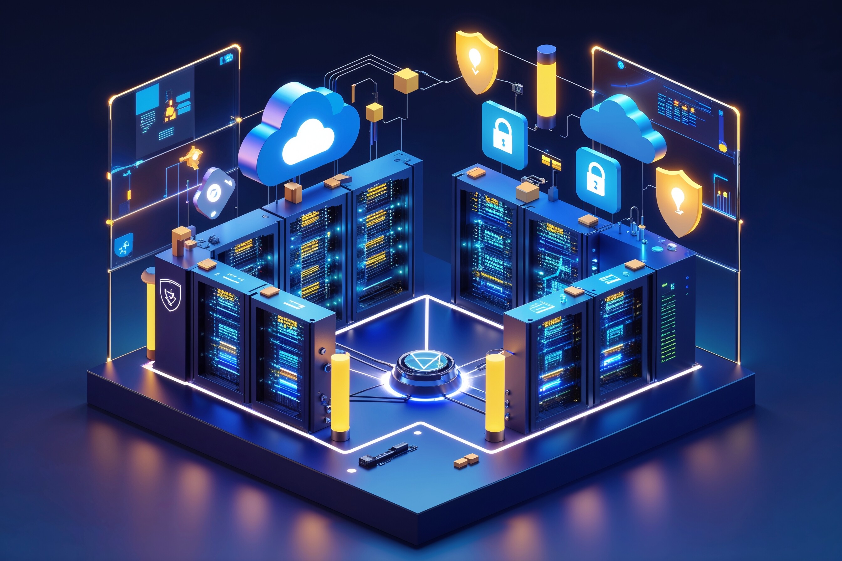 Ilustrace pro Správa IT & sítí